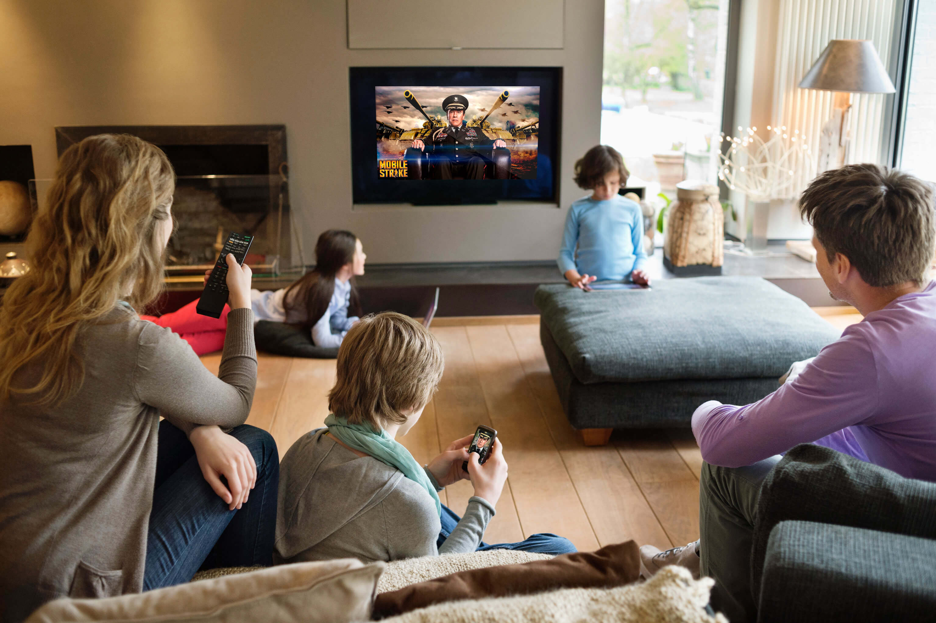 TV screen lift tagging opt