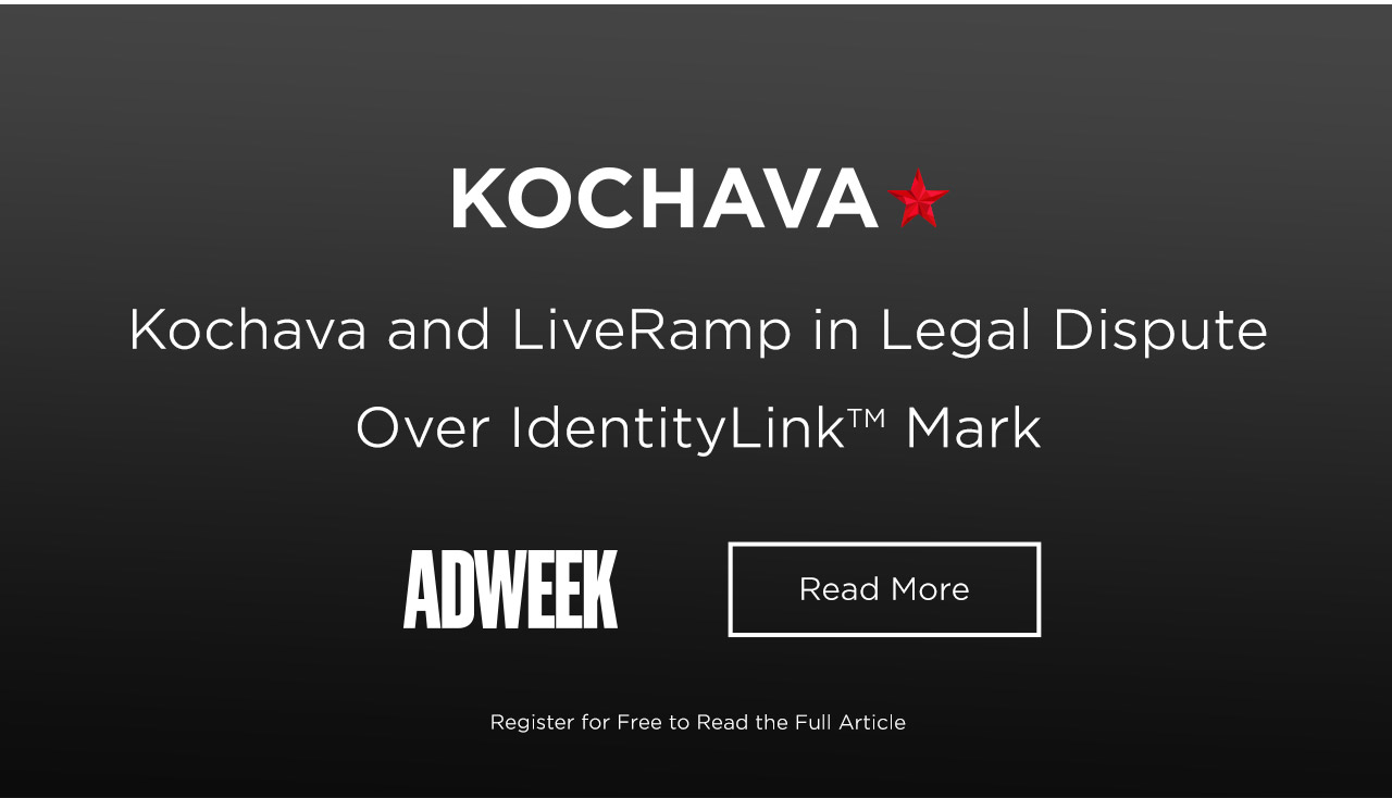 Kochava and LiveRamp in Legal Dispute over IdentityLink mark