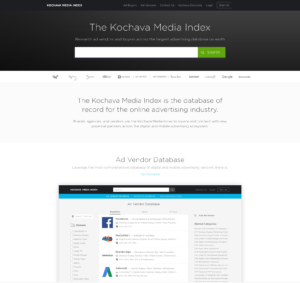 The World’s Largest Advertising Database - Kochava Media Index