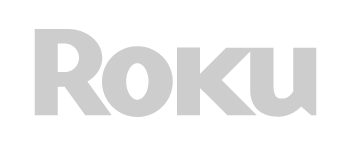 White Roku logo