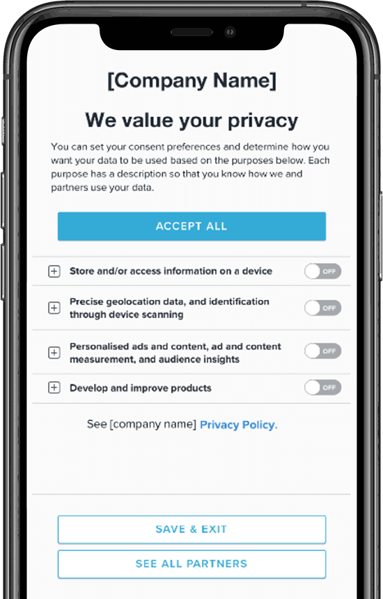 Mobile App Consent, Products