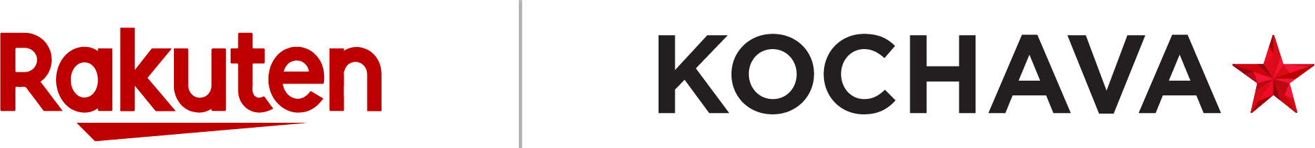 Rakuten and Kochava logos
