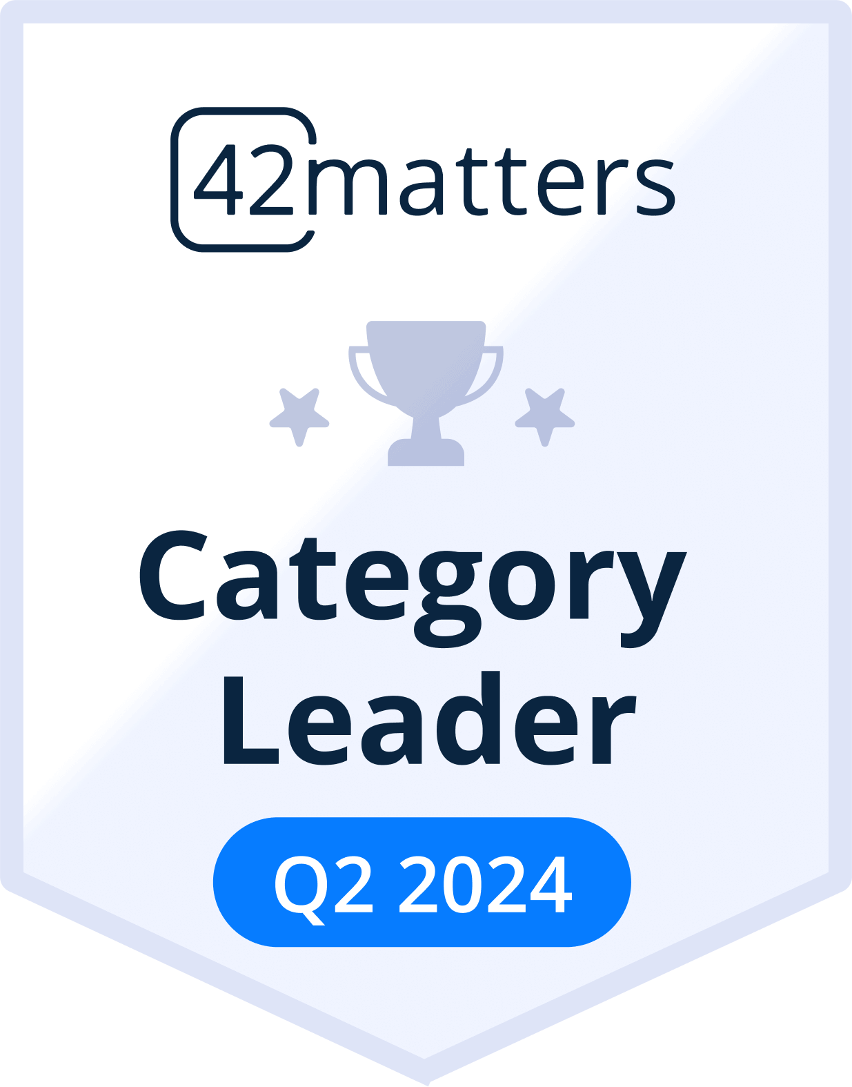 42matters Category Leader Q2 2024