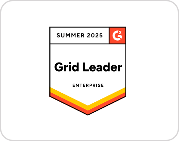 G2 Summer 2025 Grid Leader Enterprise badge